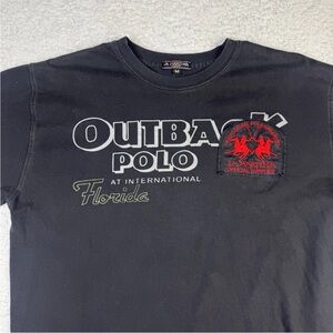 La Martina Buenos Aires Black Short Sleeve T Shirt Size Medium